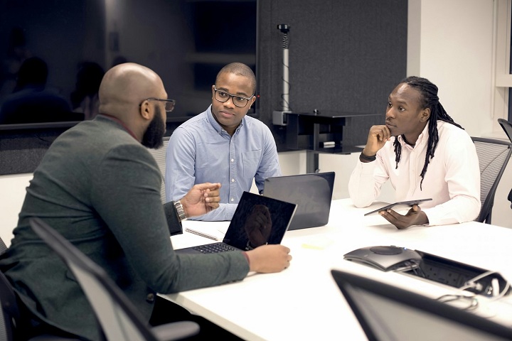 Construction consultancy meeting